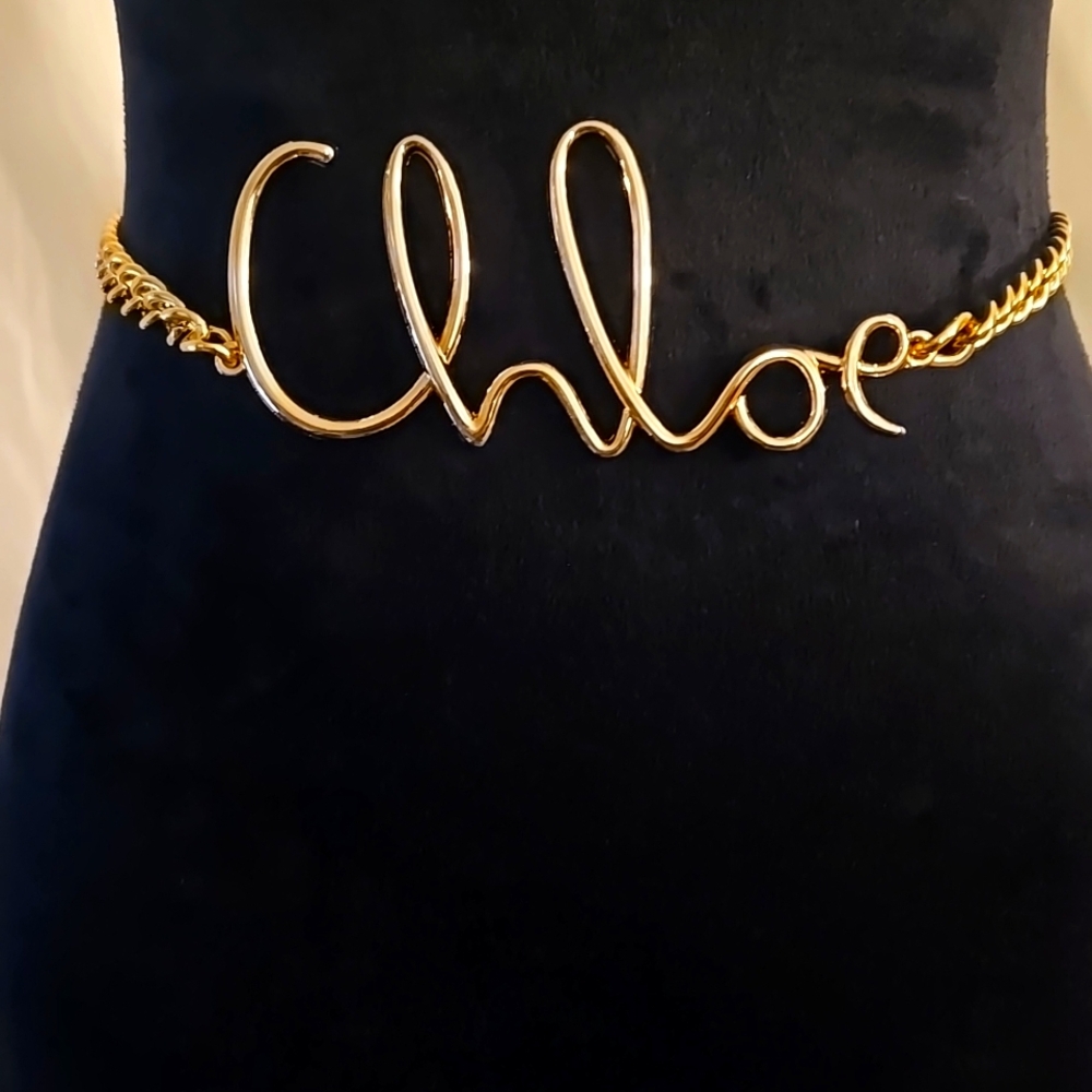 Gold Belt Luxurious Accessory